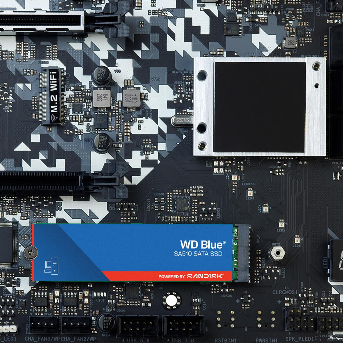 Disco SSD Western Digital M.2 azul SA510 2TB / WDS200T3B0B-00C7C0 - imagem 4