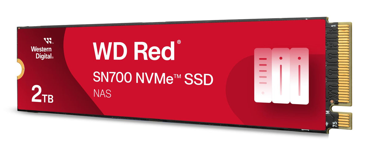 Disco SSD Western Digital M.2 SN700 2TB / WDS200T1R0C vermelho - imagem 2