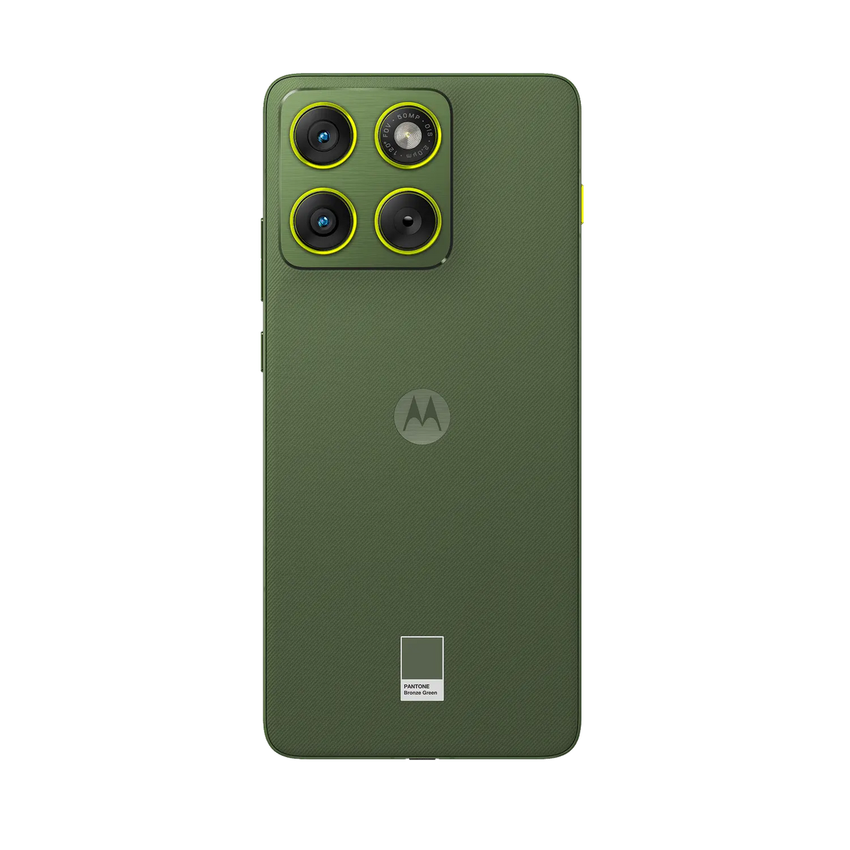 Motorola Edge 70 — Pantone Bronze Green