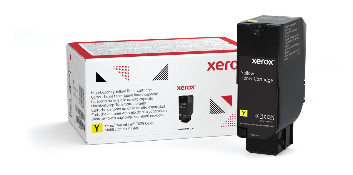 Xerox Toner C625 high capacity / 006R04639 amarelo - imagem 2
