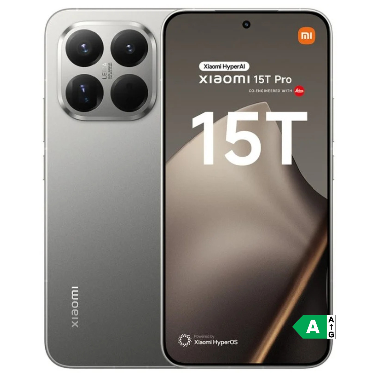 Xiaomi 15T Pro 5G 12GB/256GB Dual Sim Cinzento