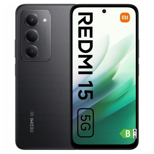 Xiaomi Redmi 15 5G 8GB/256GB Dual Sim Preto