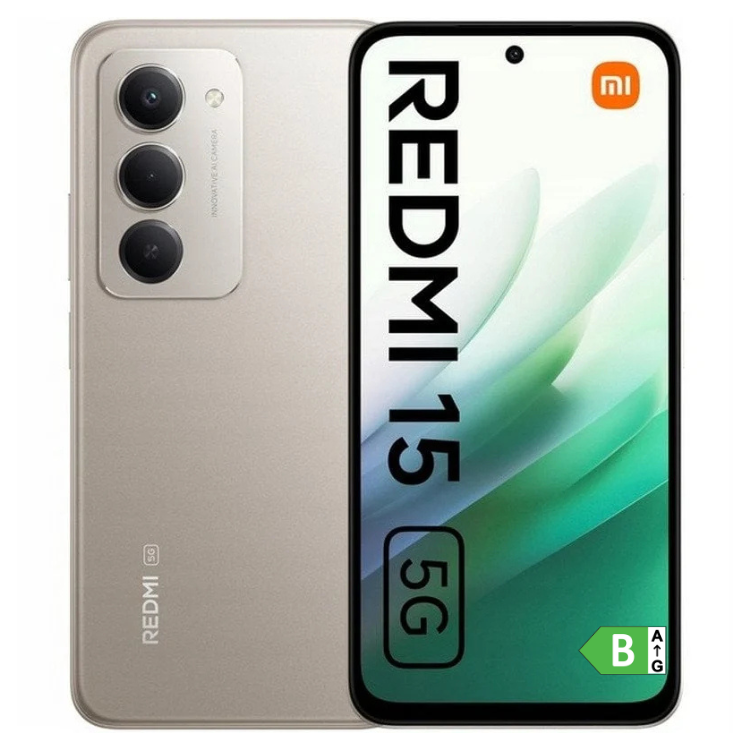 Xiaomi Redmi 15 4GB/128GB 5G Dual Sim Cinzento