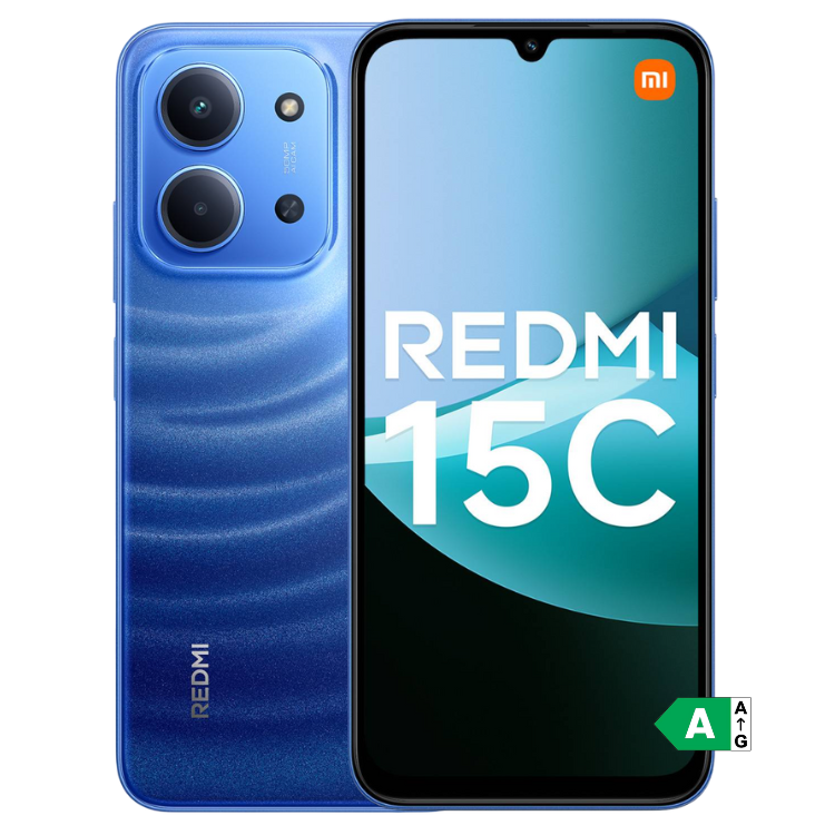 Xiaomi Redmi 15C 4GB/128GB Dual Sim Azul