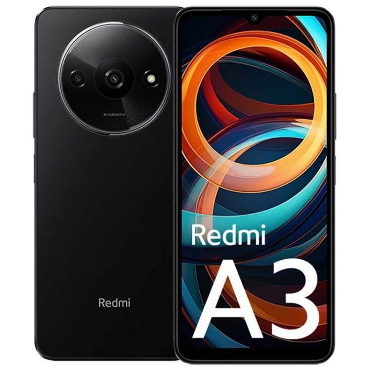 Xiaomi Redmi A3 3GB/64GB Dual Sim Preto
