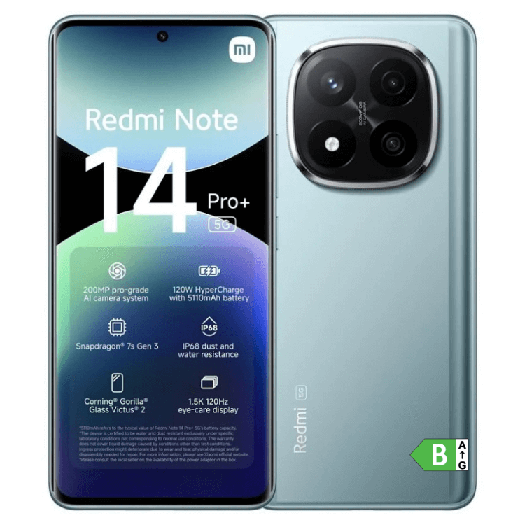 Xiaomi Redmi Note 14 Pro+ 5G 8GB/256GB Dual Sim Azul