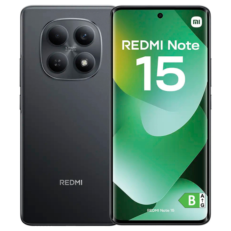 Xiaomi Redmi Note 15 6GB/128GB Dual Sim Preto