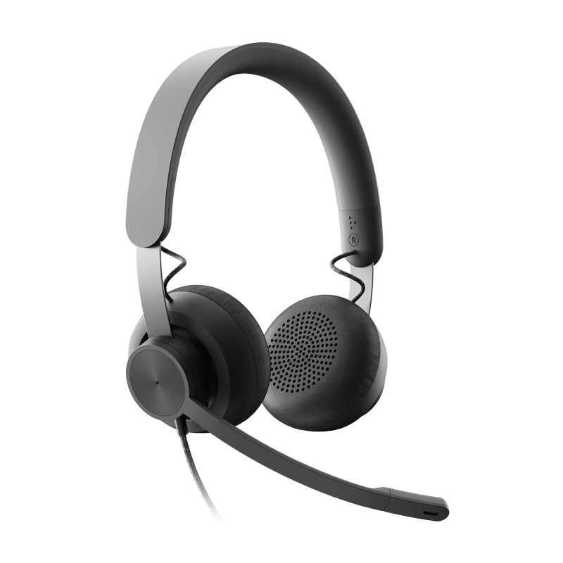 Auscultadores Logitech circum-aurais Zone Com fios